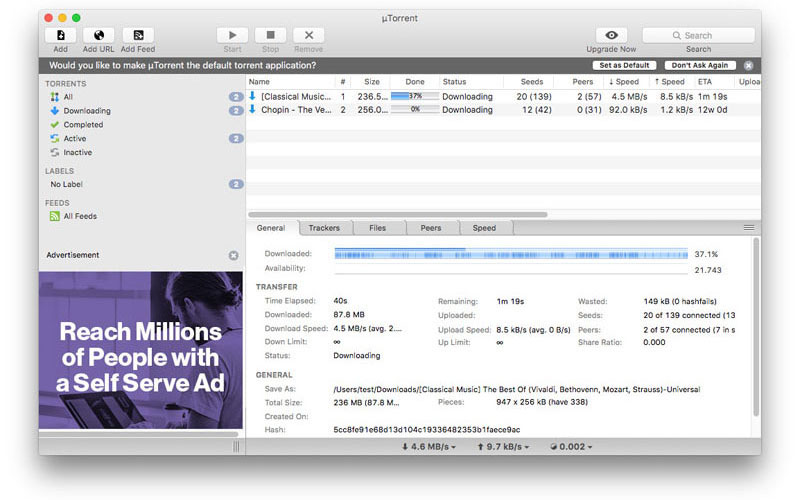 Utorrent mac catalina download